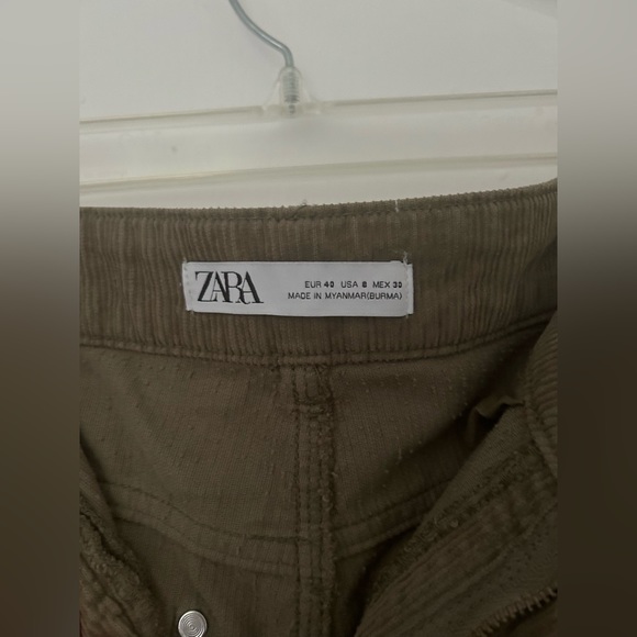 Wide Leg Brown Zara Corduroy Pants 🤎 - Picture 3 of 4